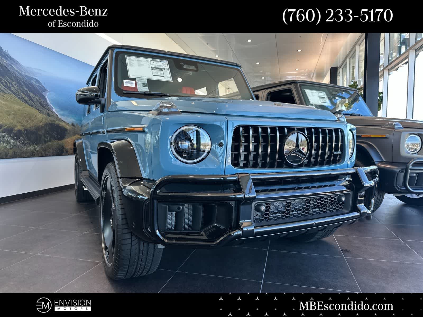 MANUFAKTUR Signature China Blue 2027 Mercedes-Benz G-Class SUV / Crossover All-Wheel Drive 9-Speed Automatic