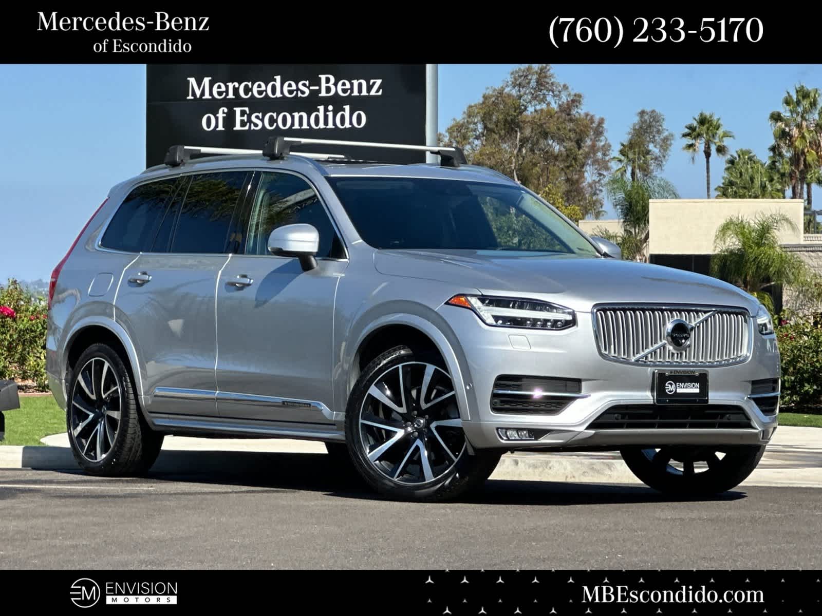 Silver 2019 Volvo XC90 SUV / Crossover All-Wheel Drive Automatic