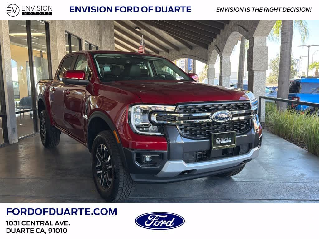 Ruby Red Metallic Tinted Clearcoat 2026 Ford Ranger Pickup Truck Four-Wheel Drive Automatic