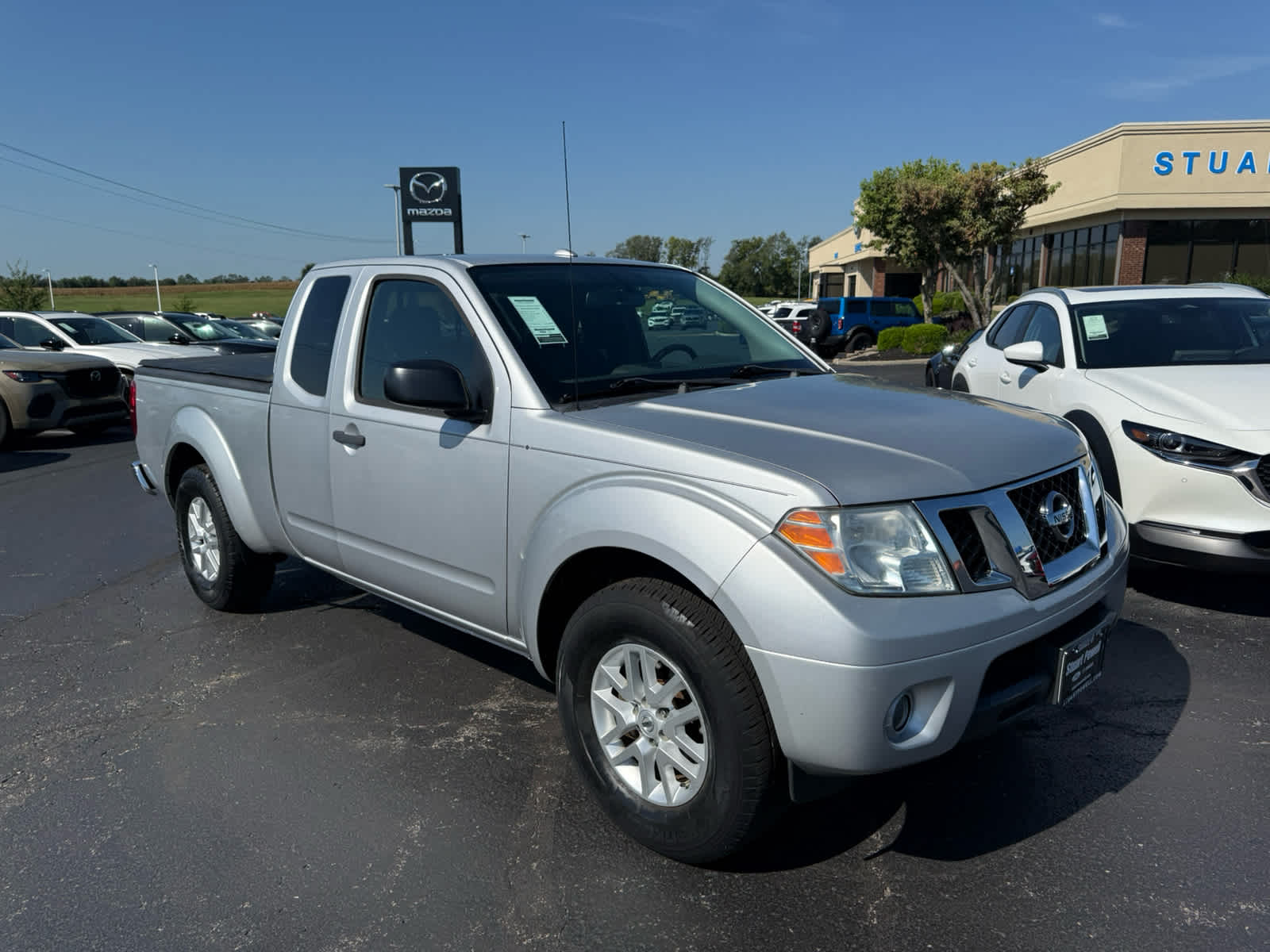 Brilliant Silver 2018 Nissan Frontier Pickup Truck 4X2 5-Speed Automatic