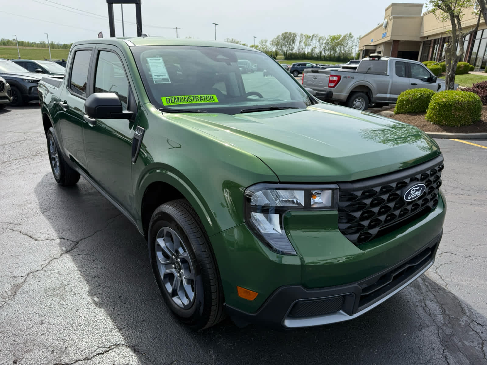 Eruption Green 2025 Ford Maverick Pickup Truck All-Wheel Drive 8-Speed Automatic