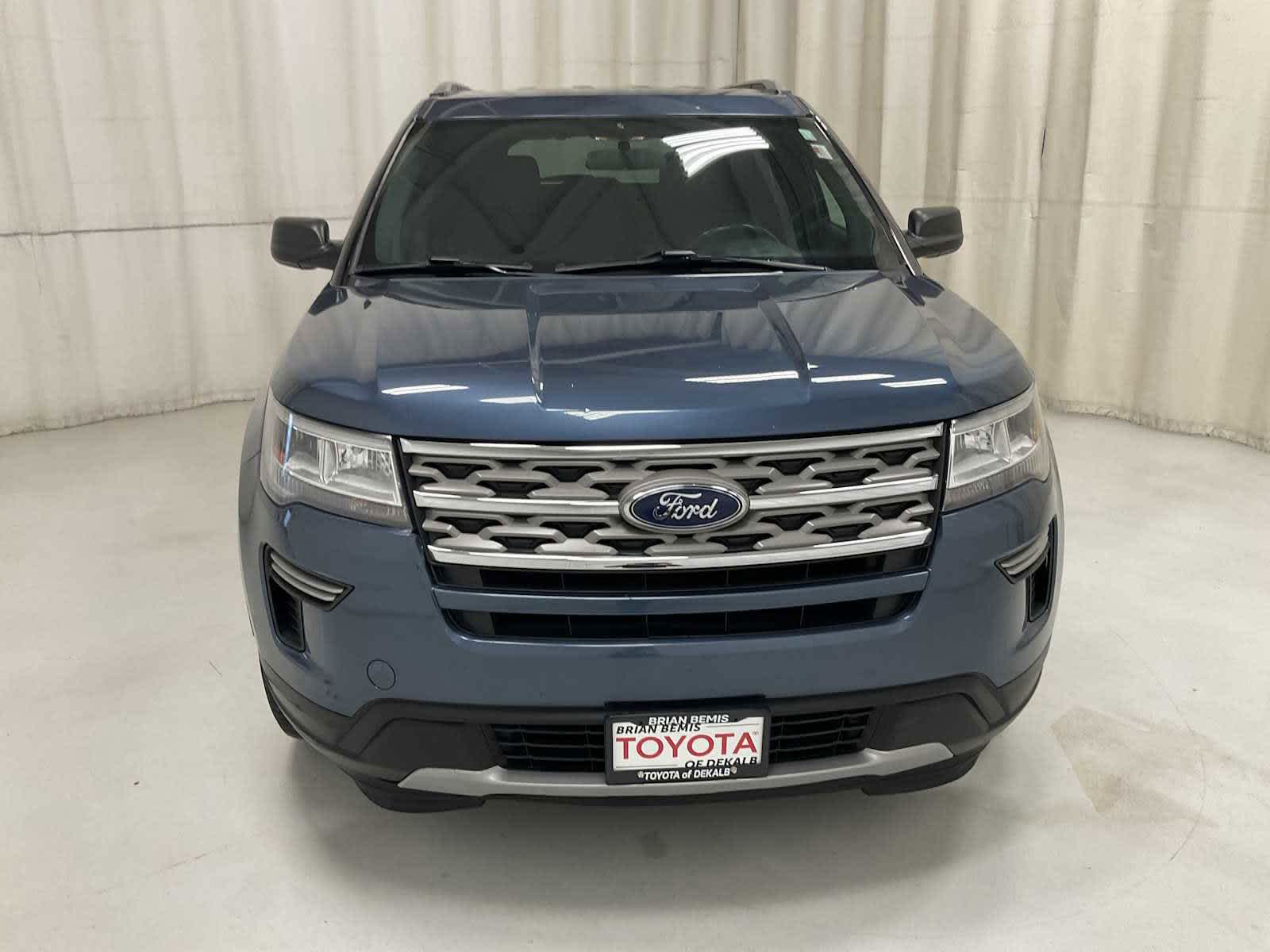 Used 2018 Ford Explorer XLT with VIN 1FM5K8D84JGB64516 for sale in DeKalb, IL