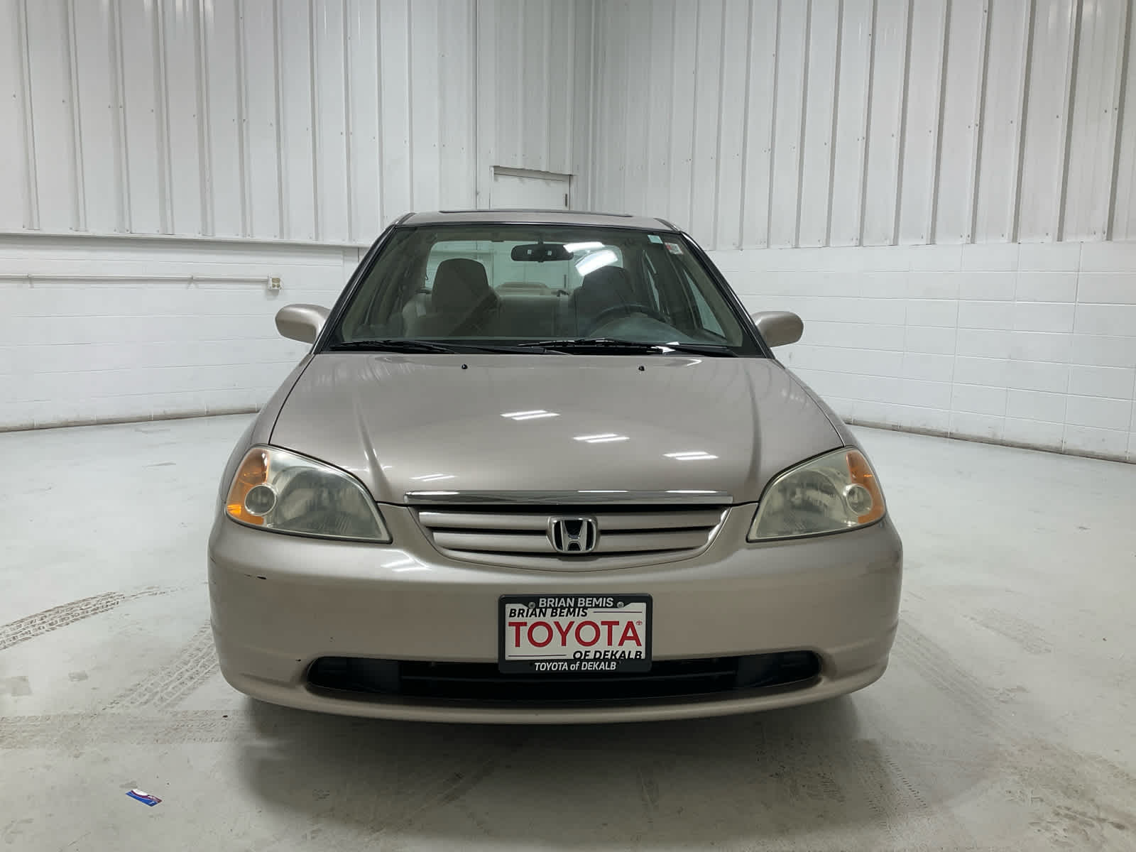 Used 2002 Honda Civic EX with VIN 1HGES26782L073619 for sale in DeKalb, IL