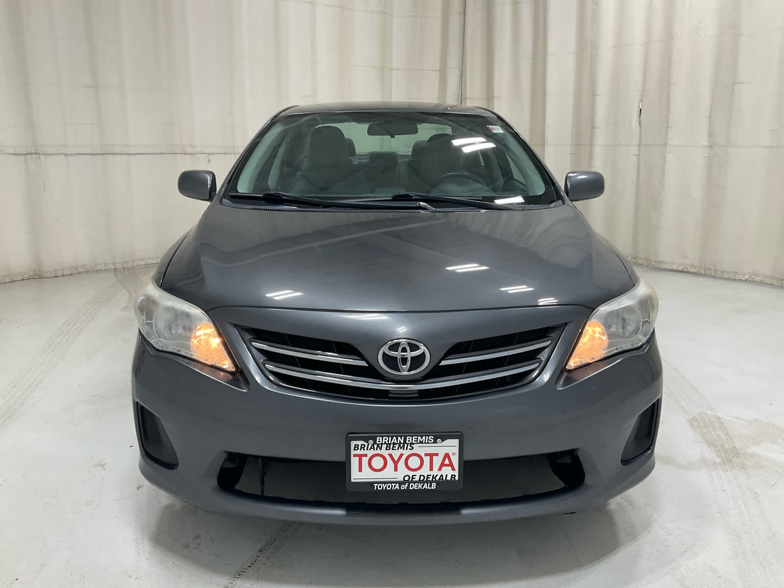 Used 2013 Toyota Corolla LE with VIN 2T1BU4EEXDC019157 for sale in DeKalb, IL