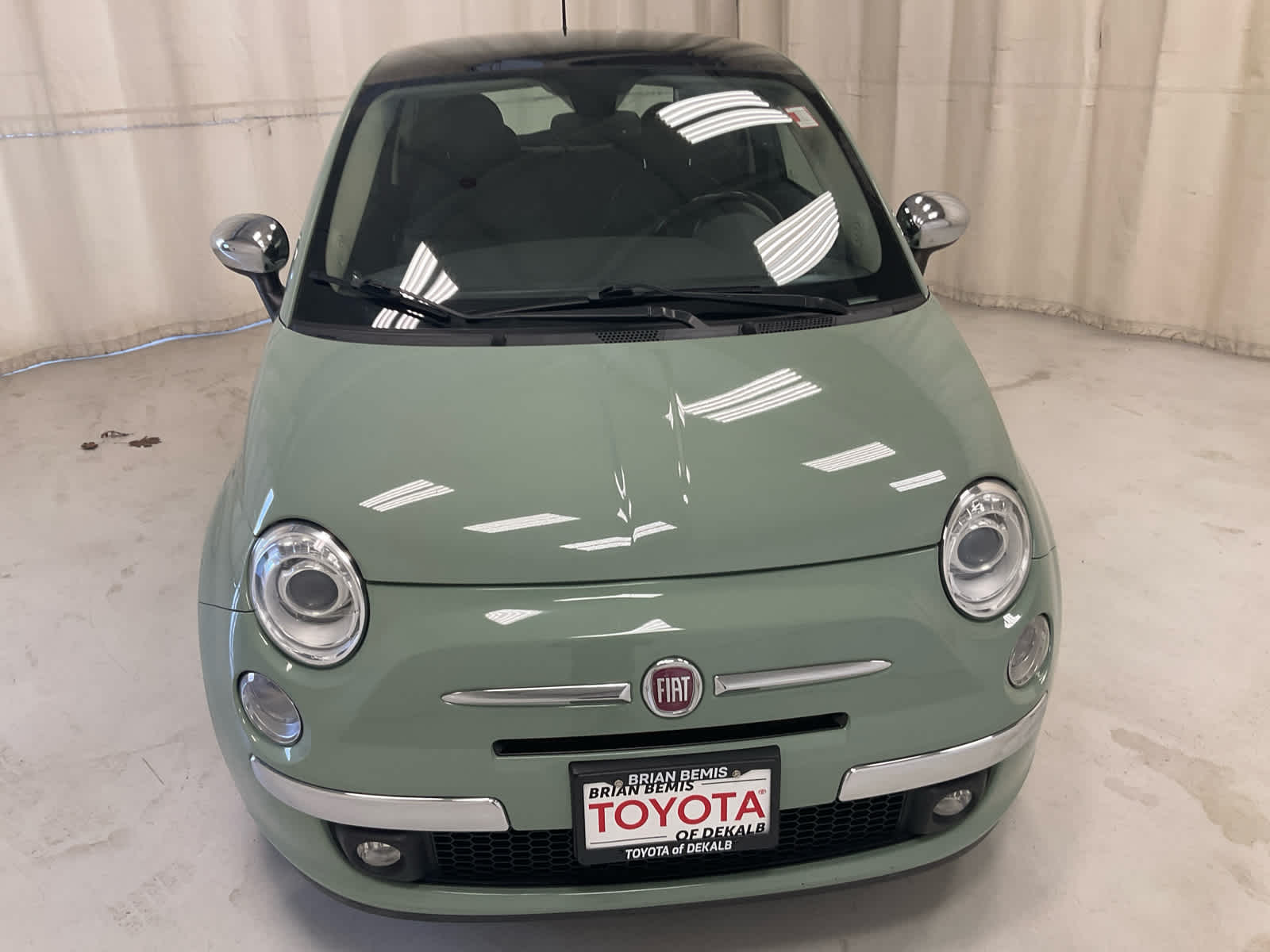Used 2013 FIAT 500 Lounge with VIN 3C3CFFCR7DT533291 for sale in DeKalb, IL