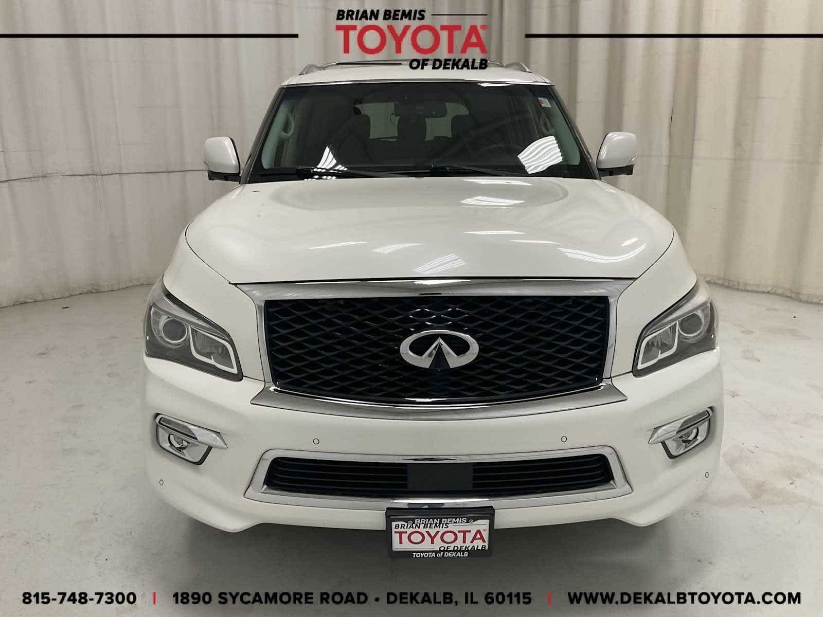 Used 2016 INFINITI QX80 Base with VIN JN8AZ2NC0G9401941 for sale in DeKalb, IL
