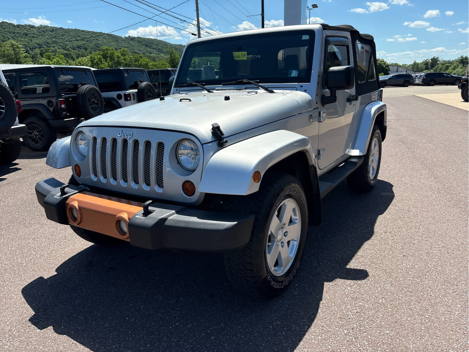 Bright Silver Metallic 2012 Jeep Wrangler Sahara 4WD SUV / Crossover Four-Wheel Drive 6-Speed Manual