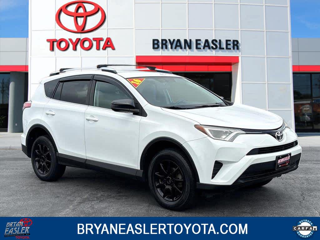 Super White 2016 Toyota RAV4 SUV / Crossover All-Wheel Drive 6-Speed Automatic