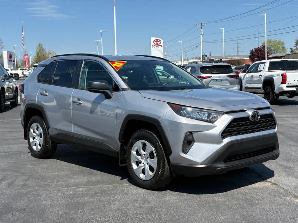 Silver Sky Metallic 2021 Toyota RAV4 LE AWD SUV / Crossover All-Wheel Drive 8-Speed Automatic