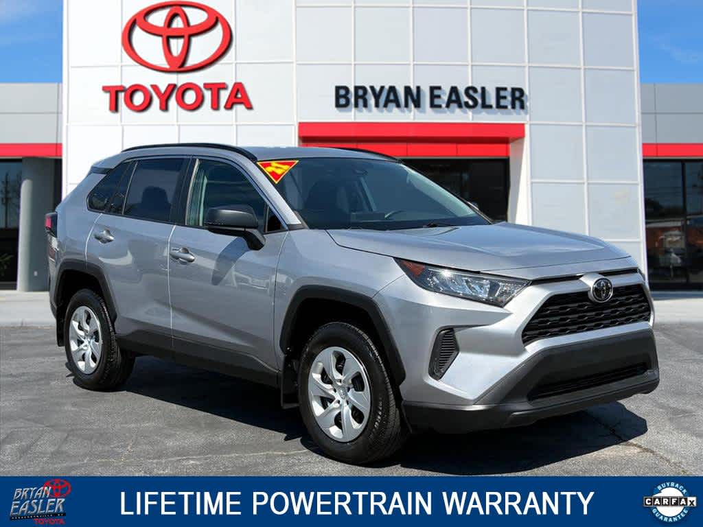 Silver Sky Metallic 2021 Toyota RAV4 LE AWD SUV / Crossover All-Wheel Drive 8-Speed Automatic