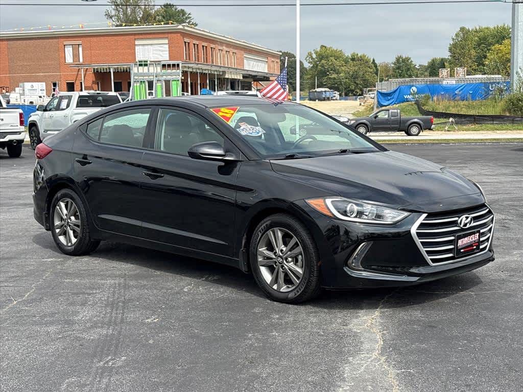 Phantom Black 2018 Hyundai Elantra Sedan Front-Wheel Drive 6-Speed Automatic