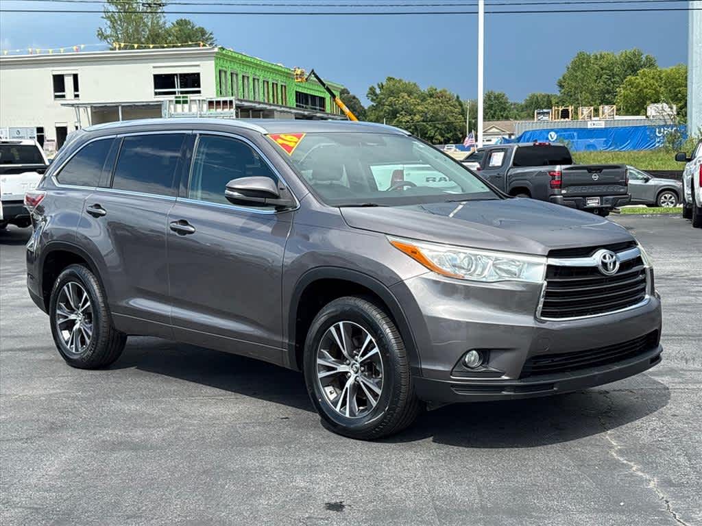 Predawn Gray Mica 2016 Toyota Highlander SUV / Crossover Front-Wheel Drive 6-Speed Automatic