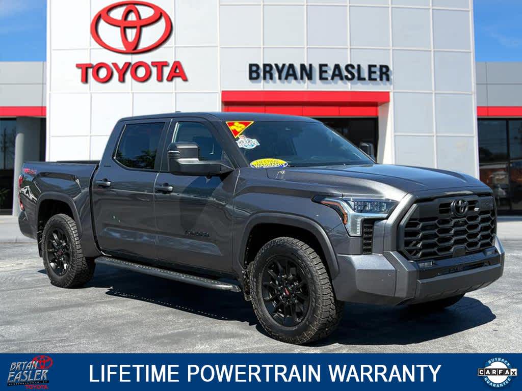 Magnetic Gray Metallic 2025 Toyota Tundra Limited CrewMax Cab 4WD Pickup Truck Four-Wheel Drive Automatic