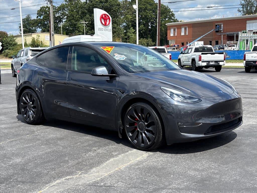 Solid Black 2024 Tesla Model Y SUV / Crossover All-Wheel Drive 1-Speed Automatic