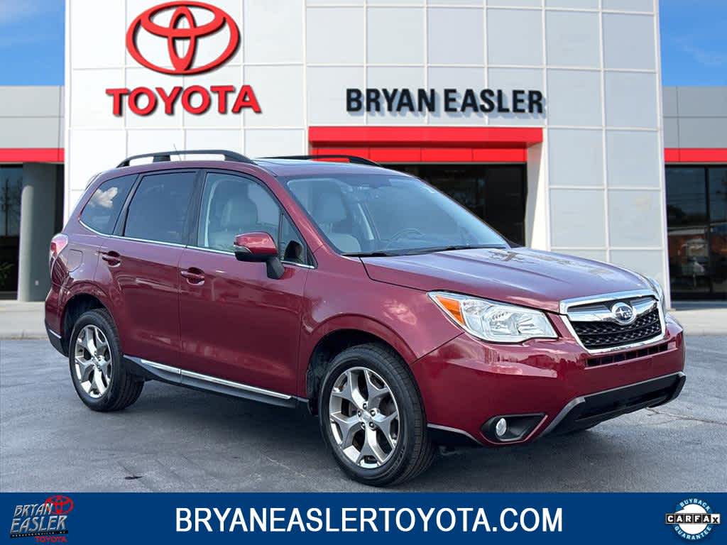 Venetian Red Pearl 2015 Subaru Forester 2.5i Touring SUV / Crossover All-Wheel Drive Continuously Variable Transmission