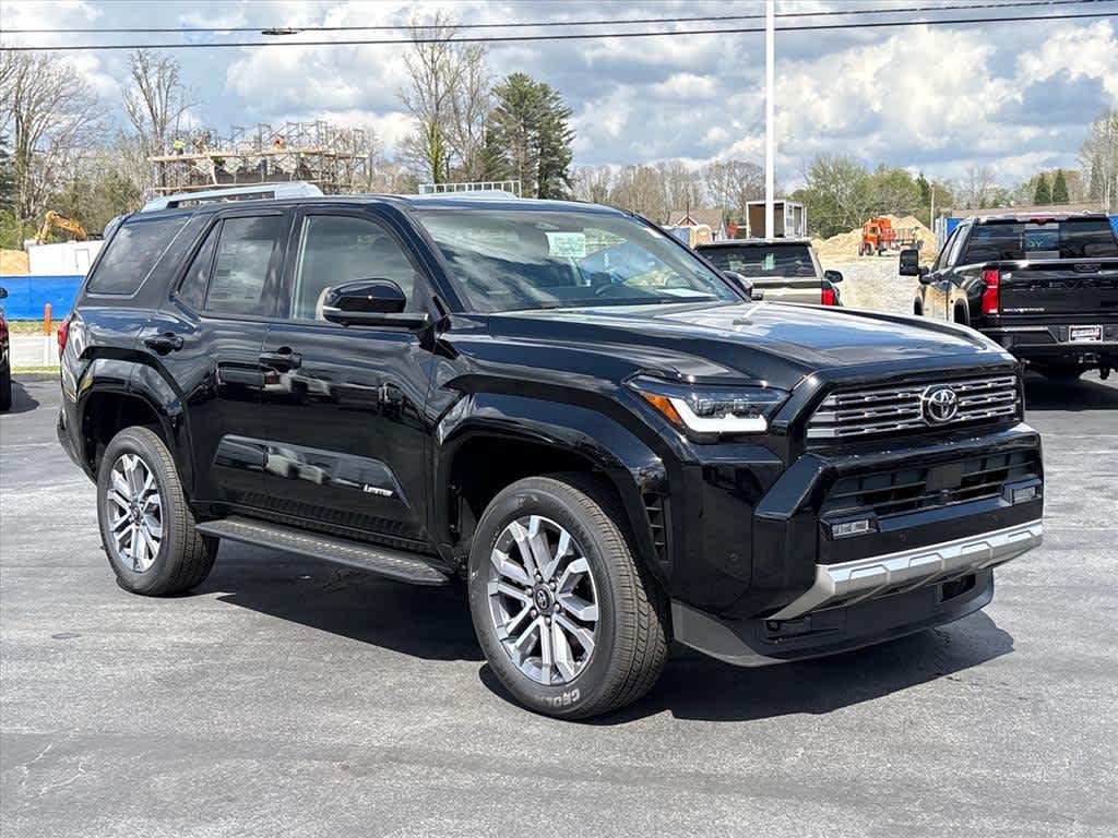 Black 2026 Toyota 4Runner Limited 4WD SUV / Crossover All-Wheel Drive 8-Speed Automatic