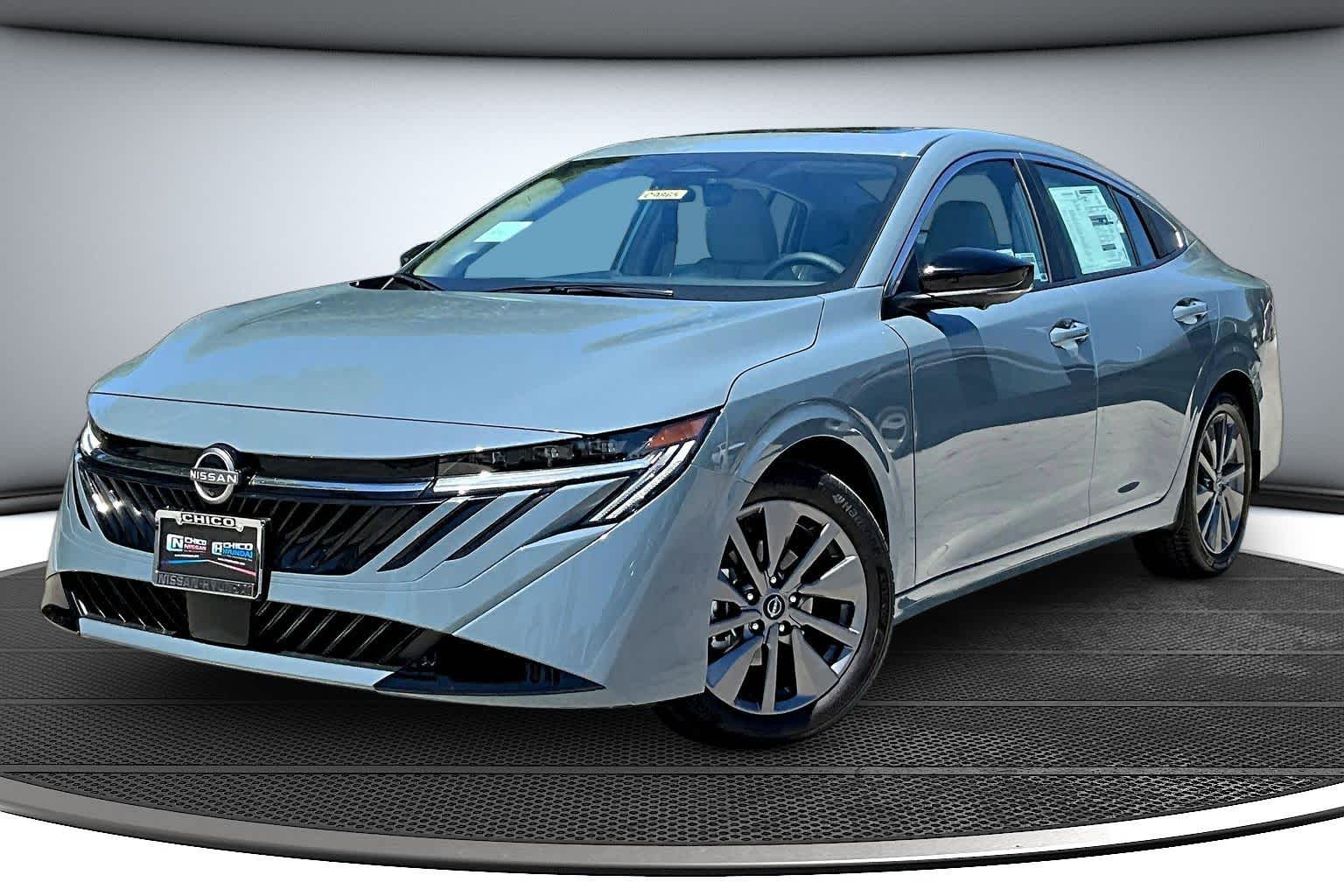Atlantic Gray Metallic 2026 Nissan Sentra Sedan Front-Wheel Drive Continuously Variable Transmission