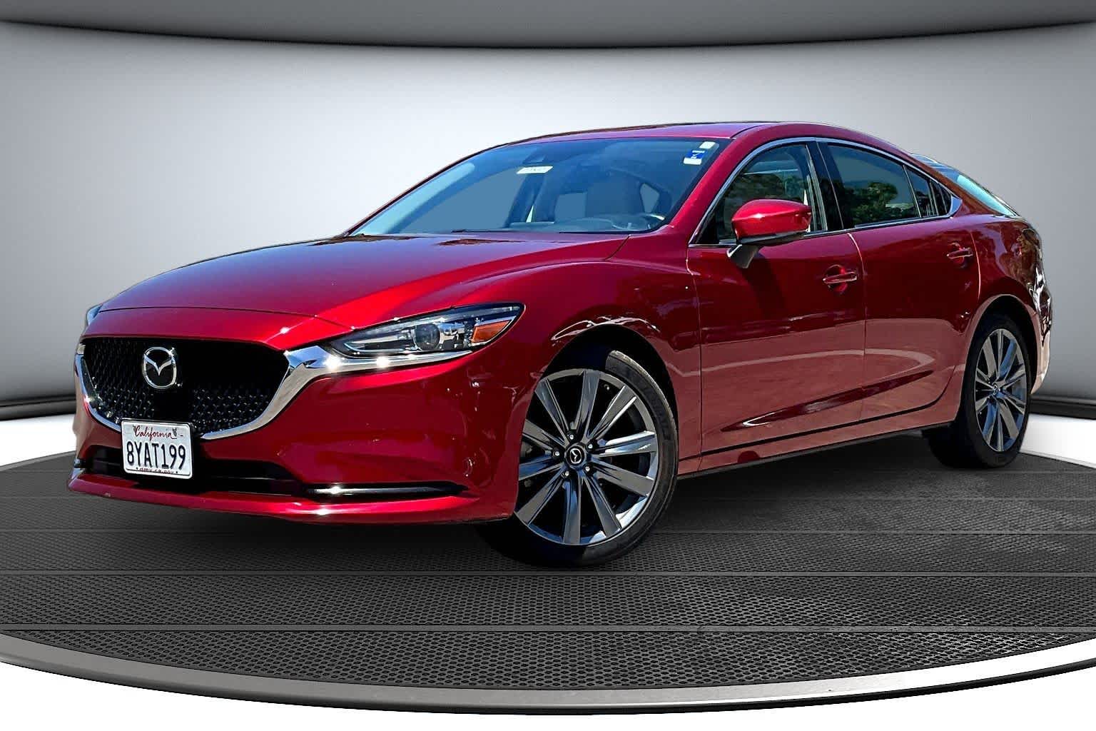 Soul Red Crystal Metallic 2021 Mazda MAZDA6 Sedan Front-Wheel Drive 6-Speed Automatic