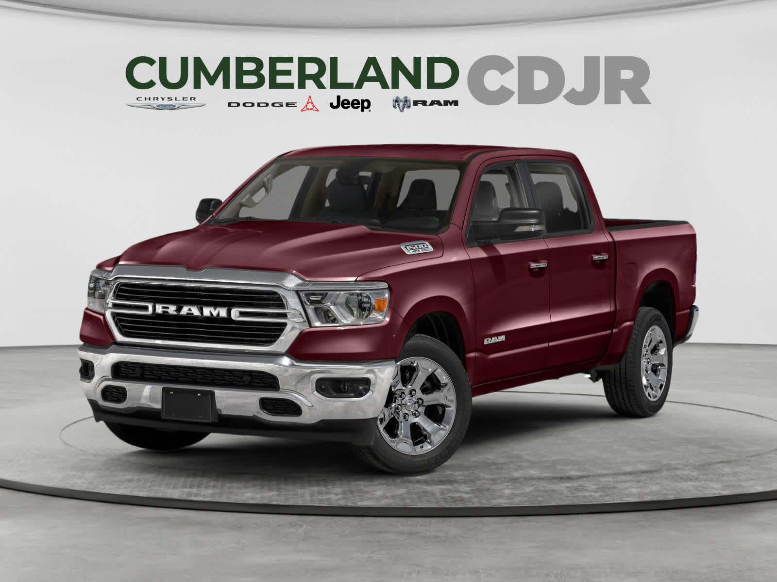 Delmonico Red Pearlcoat 2020 RAM 1500 Big Horn Quad Cab 4WD Pickup Truck Four-Wheel Drive 8-Speed Automatic