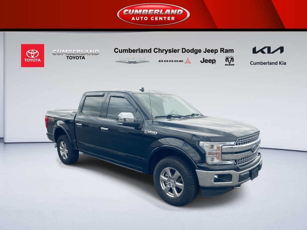 Shadow Black 2018 Ford F-150 Lariat SuperCrew 4WD Pickup Truck Four-Wheel Drive Automatic