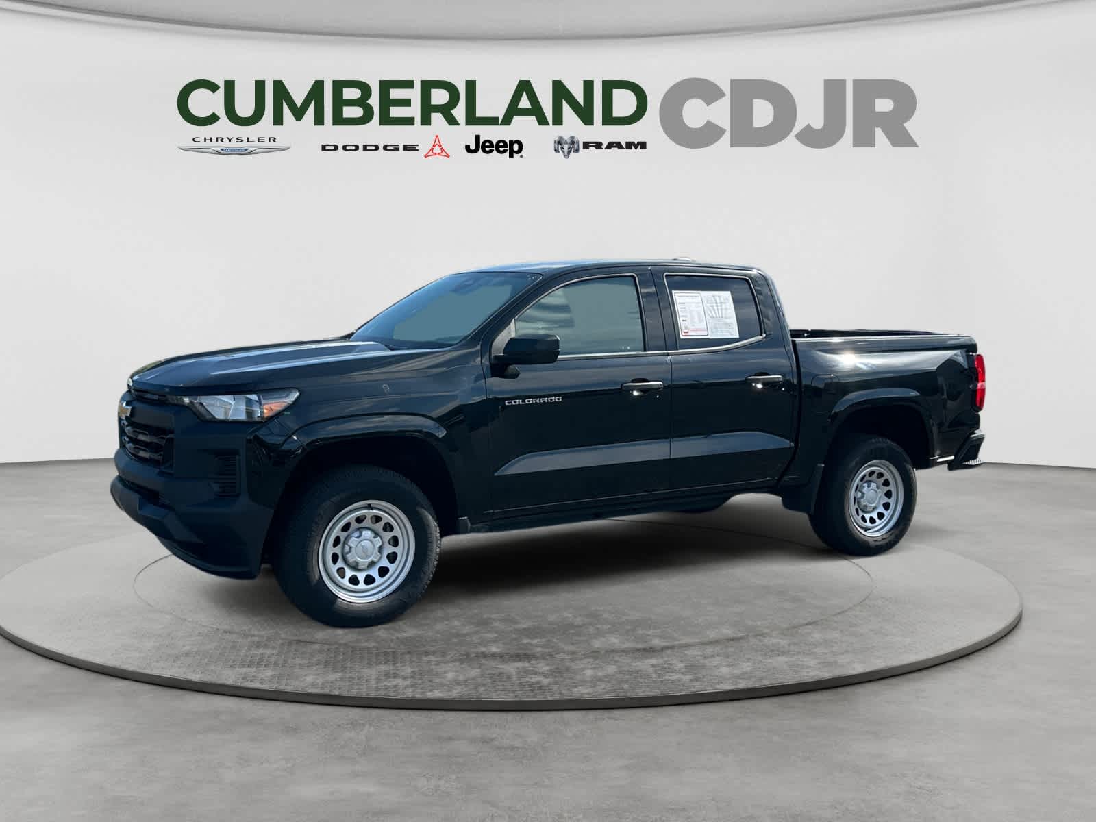 Black 2024 Chevrolet Colorado Work Truck Crew Cab RWD Pickup Truck 4X2 8-Speed Automatic