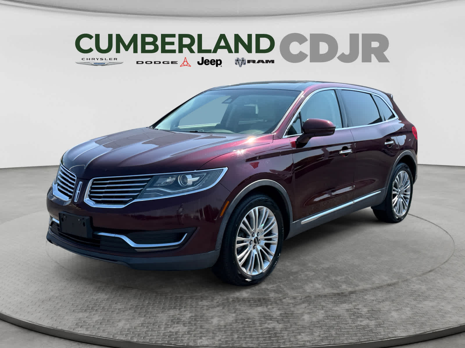 2017 Lincoln MKX Rojo (Burgundy Velvet Metallic Tinted Clearcoat) SUV/Crossover Tracción en las cuatro ruedas 6 velocidades Automática