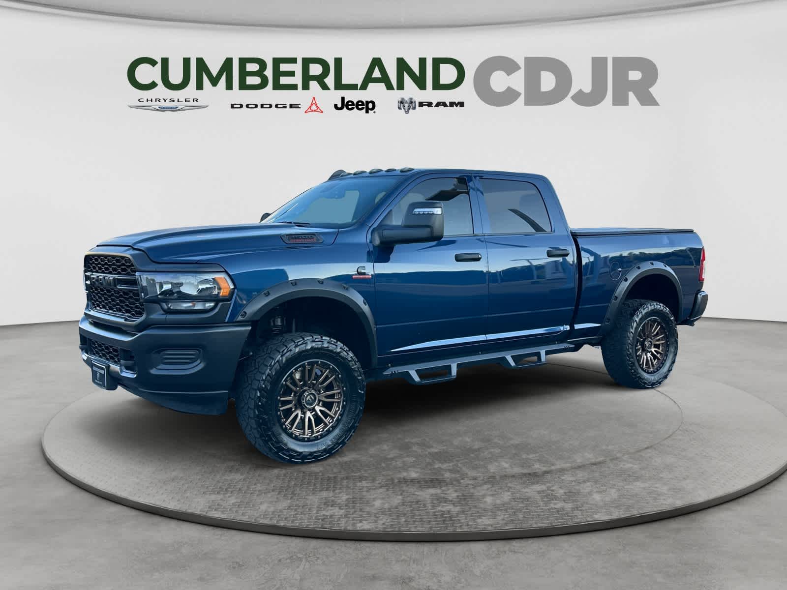 Patriot Blue Pearlcoat 2024 RAM 2500 Pickup Truck Four-Wheel Drive 6-Speed Automatic