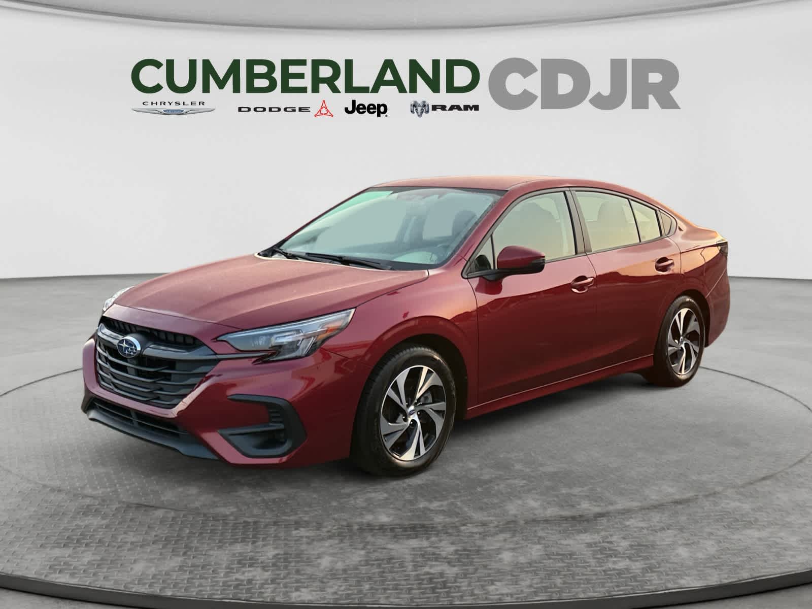 Crimson Red Pearl 2024 Subaru Legacy Sedan All-Wheel Drive Continuously Variable Transmission