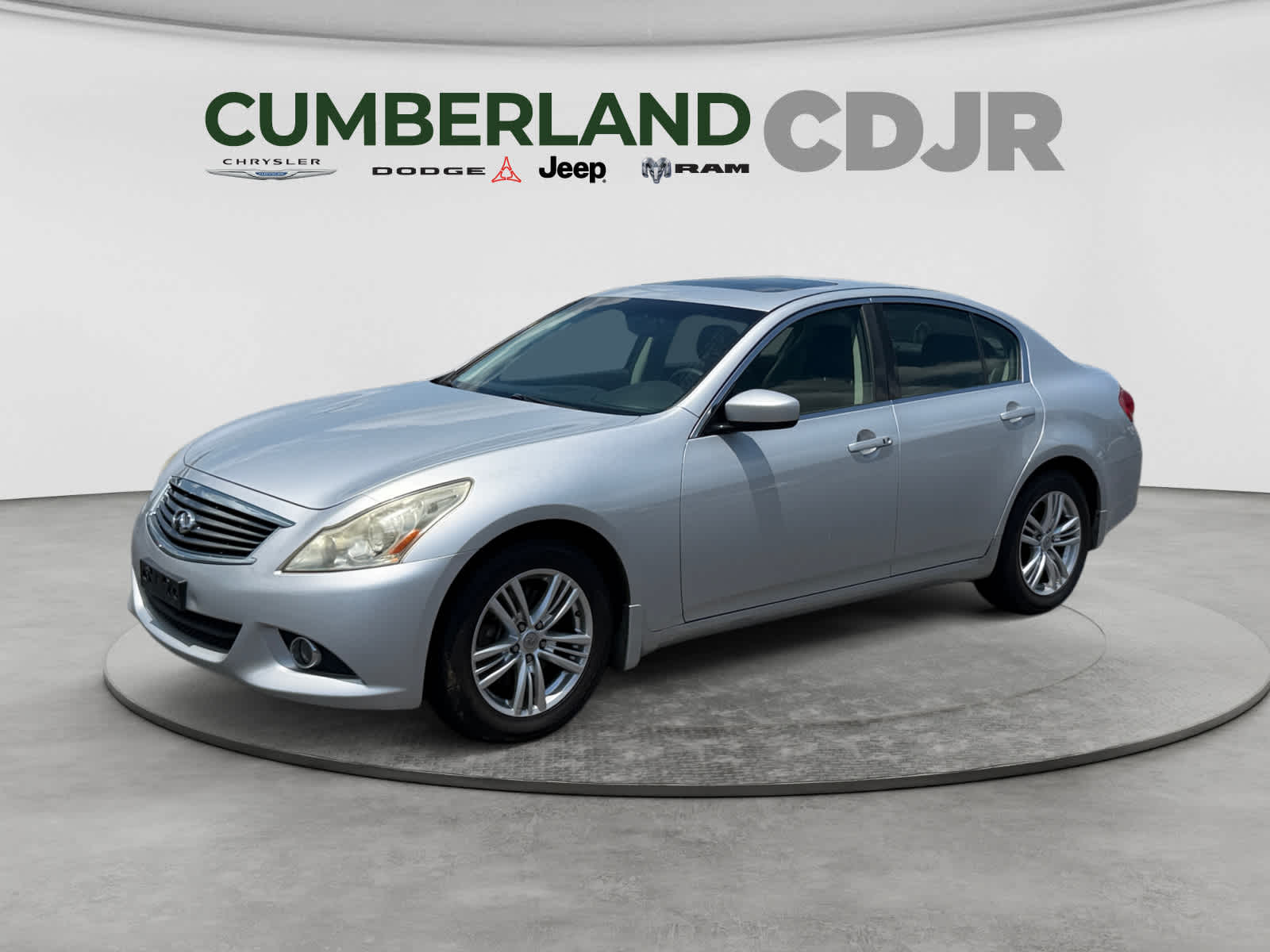 Gray (Liquid Platinum) 2013 INFINITI G37 x Sedan AWD Sedan All-Wheel Drive 7-Speed Automatic