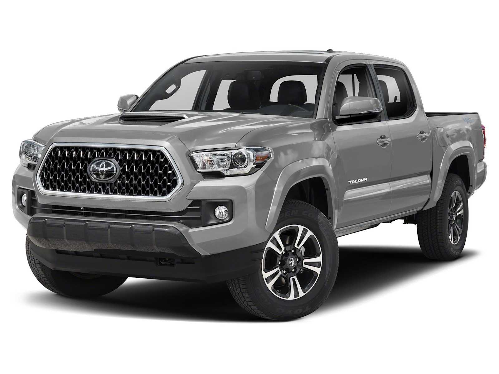 Silver Sky Metallic 2019 Toyota Tacoma Pickup Truck Four-Wheel Drive Manual