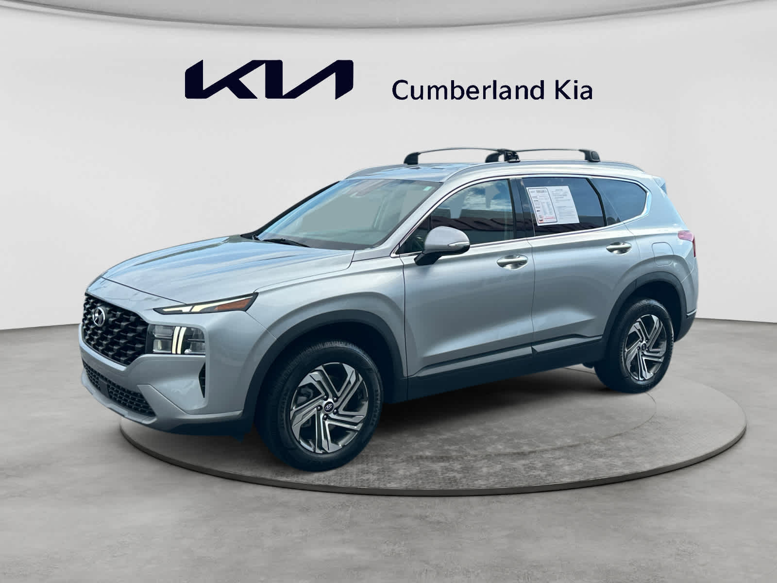Shimmering Silver 2023 Hyundai Santa Fe SUV / Crossover All-Wheel Drive 8-Speed Automatic