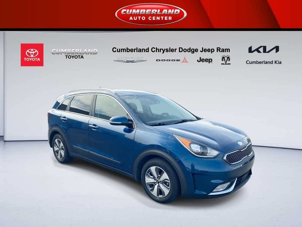 Deep Cerulean 2018 Kia Niro EX FWD SUV / Crossover Front-Wheel Drive 6-Speed Automatic