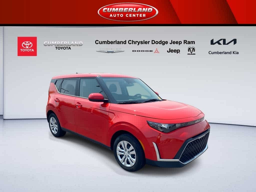 Inferno Red 2023 Kia Soul LX FWD SUV / Crossover Front-Wheel Drive Continuously Variable Transmission
