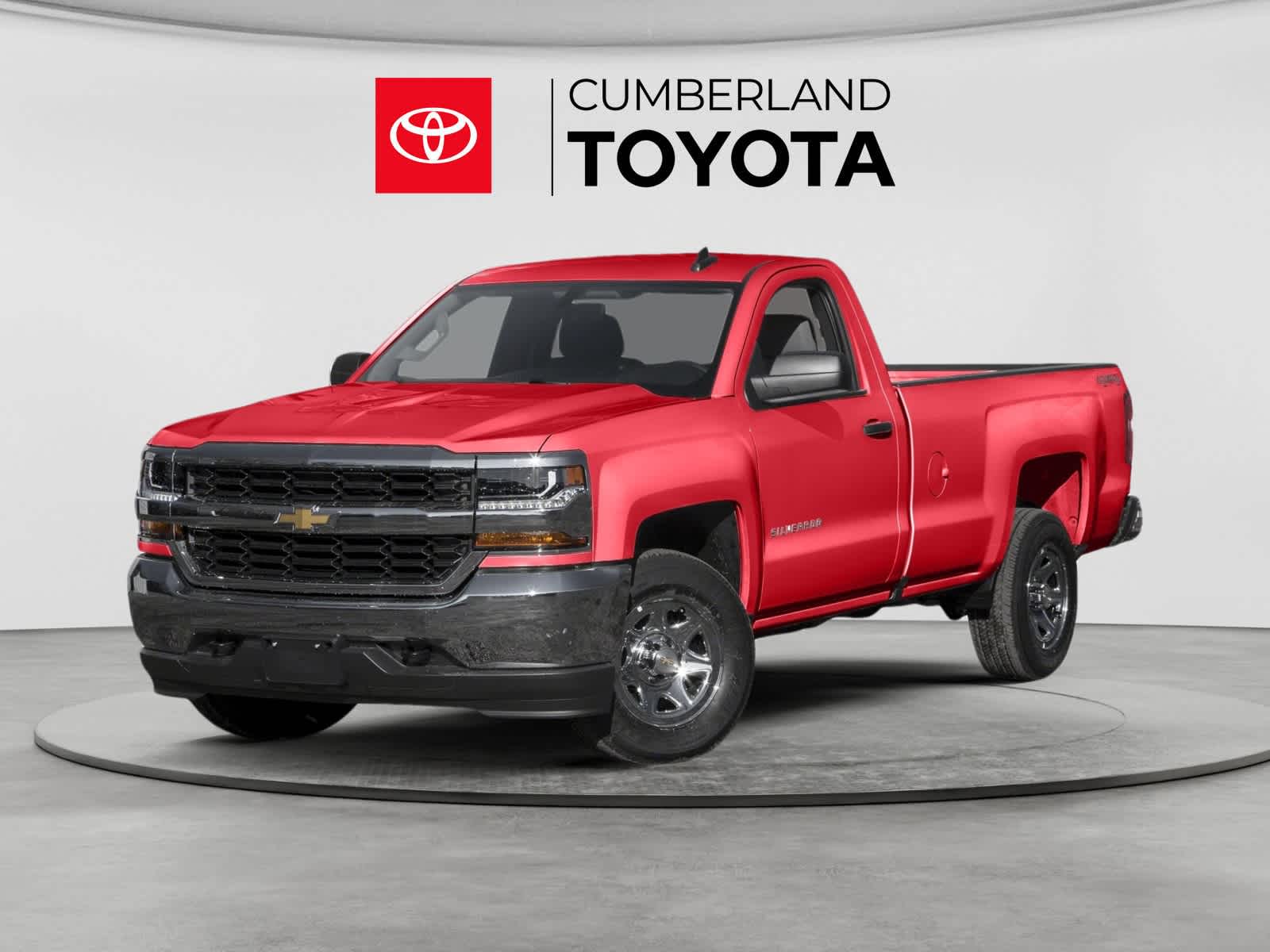 Red Hot 2016 Chevrolet Silverado 1500 LS 4WD Pickup Truck Four-Wheel Drive 6-Speed Automatic