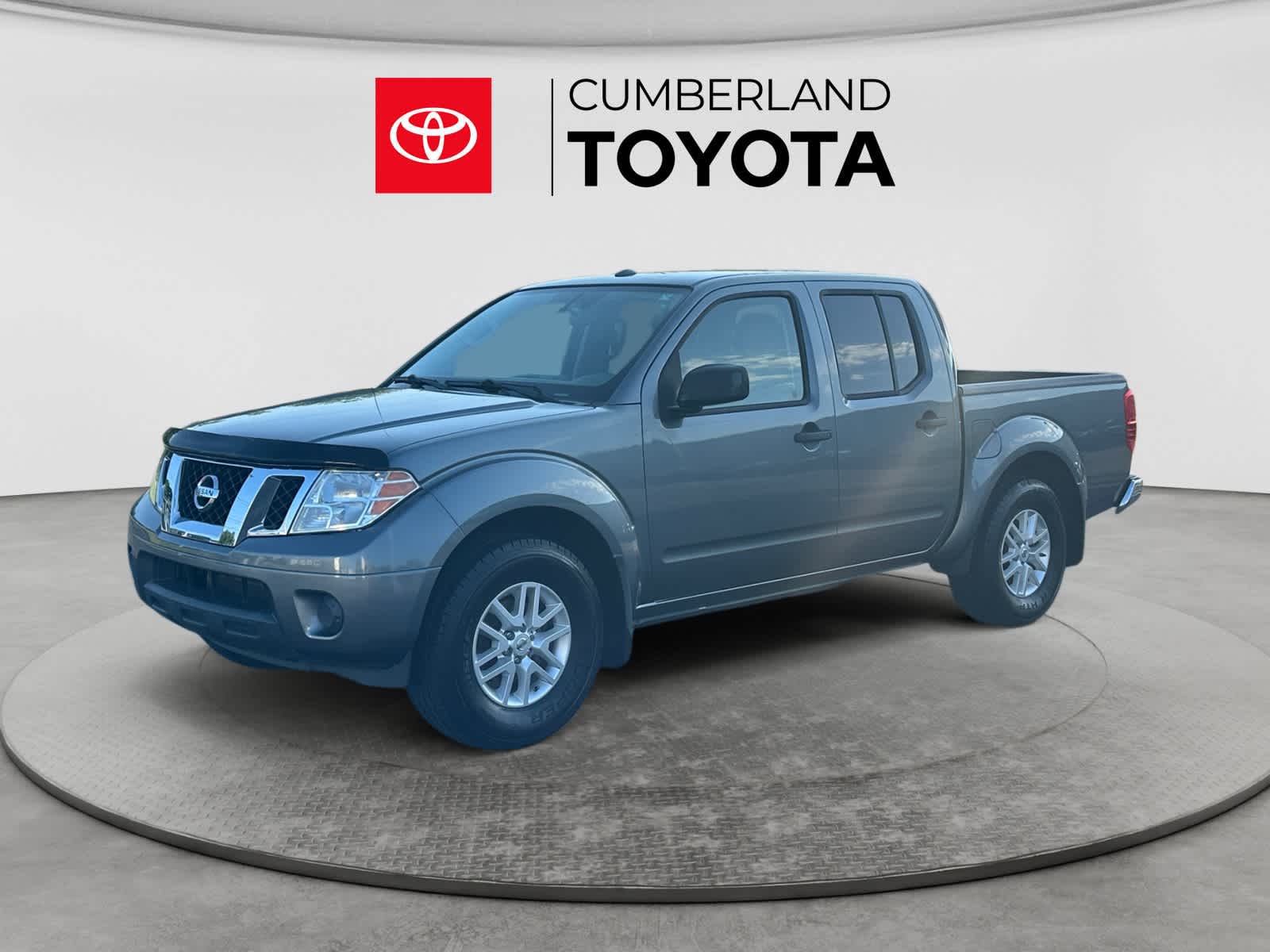 Gray (Gun Metallic) 2018 Nissan Frontier SV V6 Crew Cab Pickup Truck 4X2 Automatic