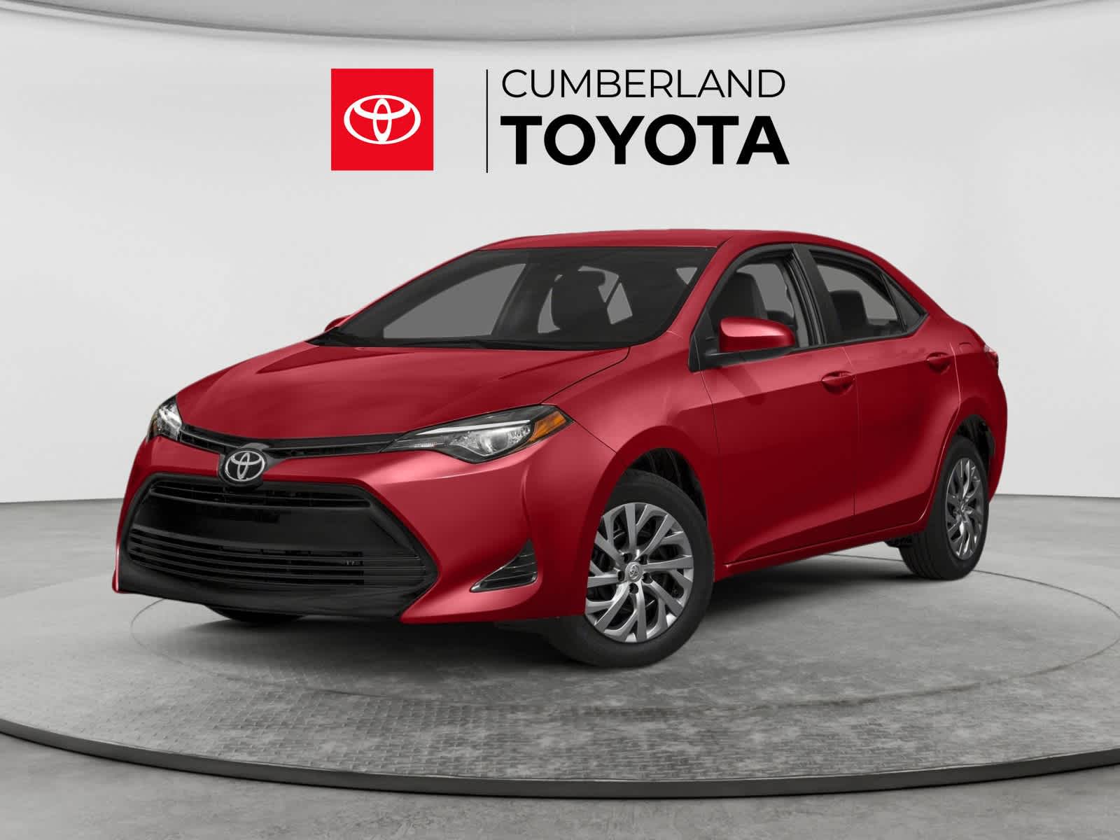 Barcelona Red Metallic 2018 Toyota Corolla Sedan Front-Wheel Drive Automatic
