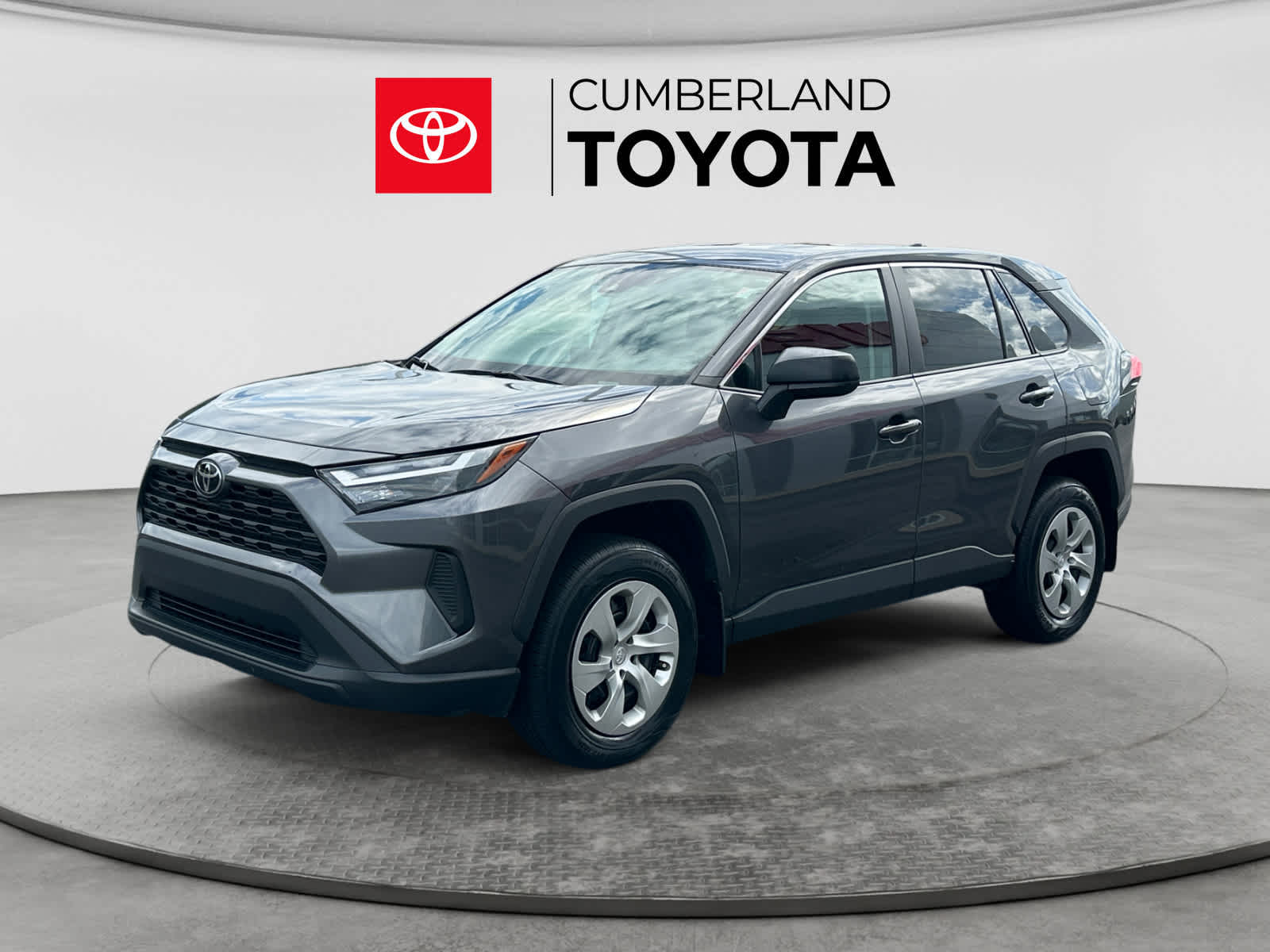 Magnetic Gray Metallic 2023 Toyota RAV4 LE AWD SUV / Crossover All-Wheel Drive 8-Speed Automatic