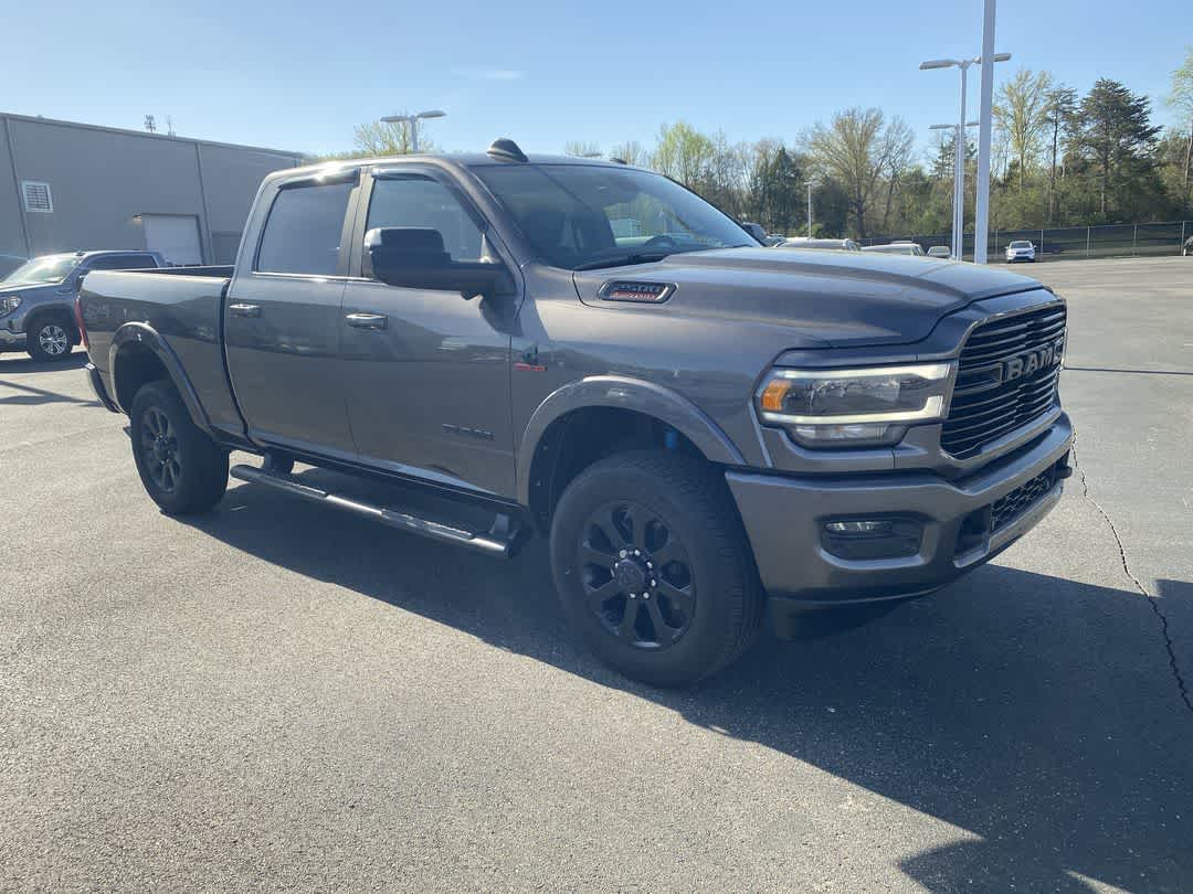 Gray (Granite Crystal Metallic Clearcoat) 2020 RAM 2500 Laramie Crew Cab 4WD Pickup Truck Four-Wheel Drive 6-Speed Automatic