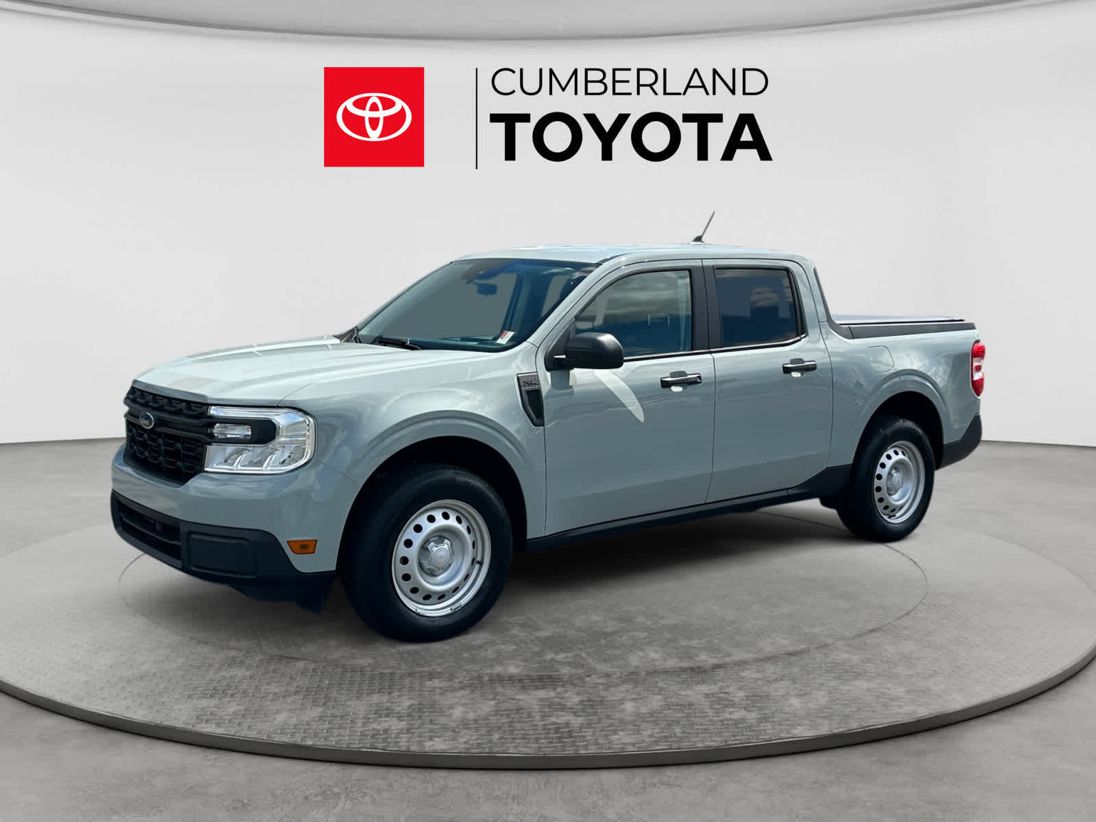 Gray (Cactus Grey) 2022 Ford Maverick Pickup Truck All-Wheel Drive 8-Speed Automatic