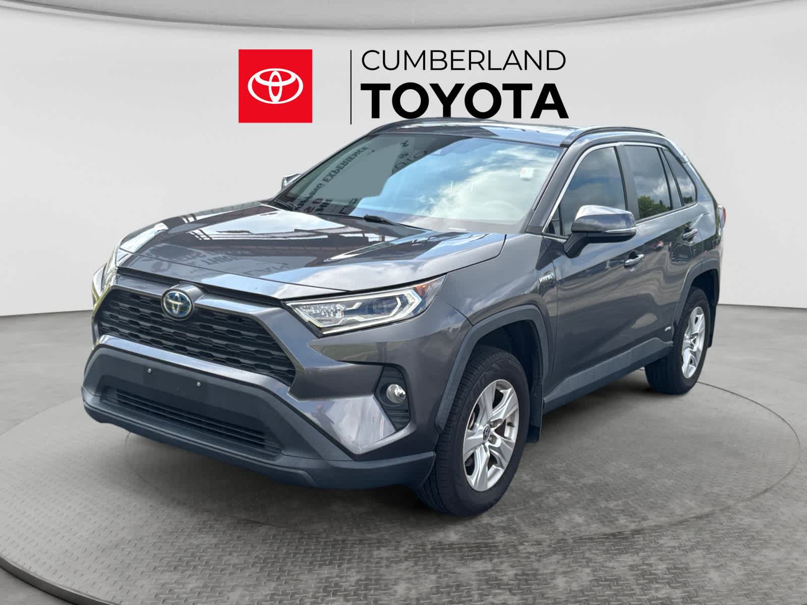 Magnetic Gray Metallic 2021 Toyota RAV4 Hybrid SUV / Crossover All-Wheel Drive Continuously Variable Transmission