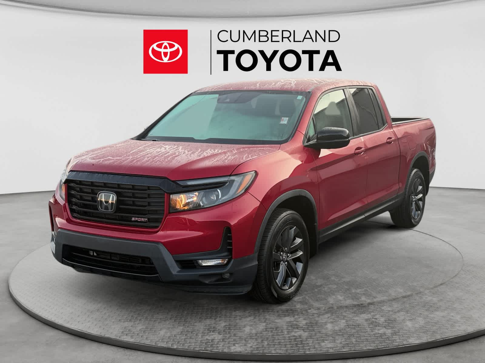 Radiant Red Metallic II 2022 Honda Ridgeline Pickup Truck All-Wheel Drive 6-Speed Automatic
