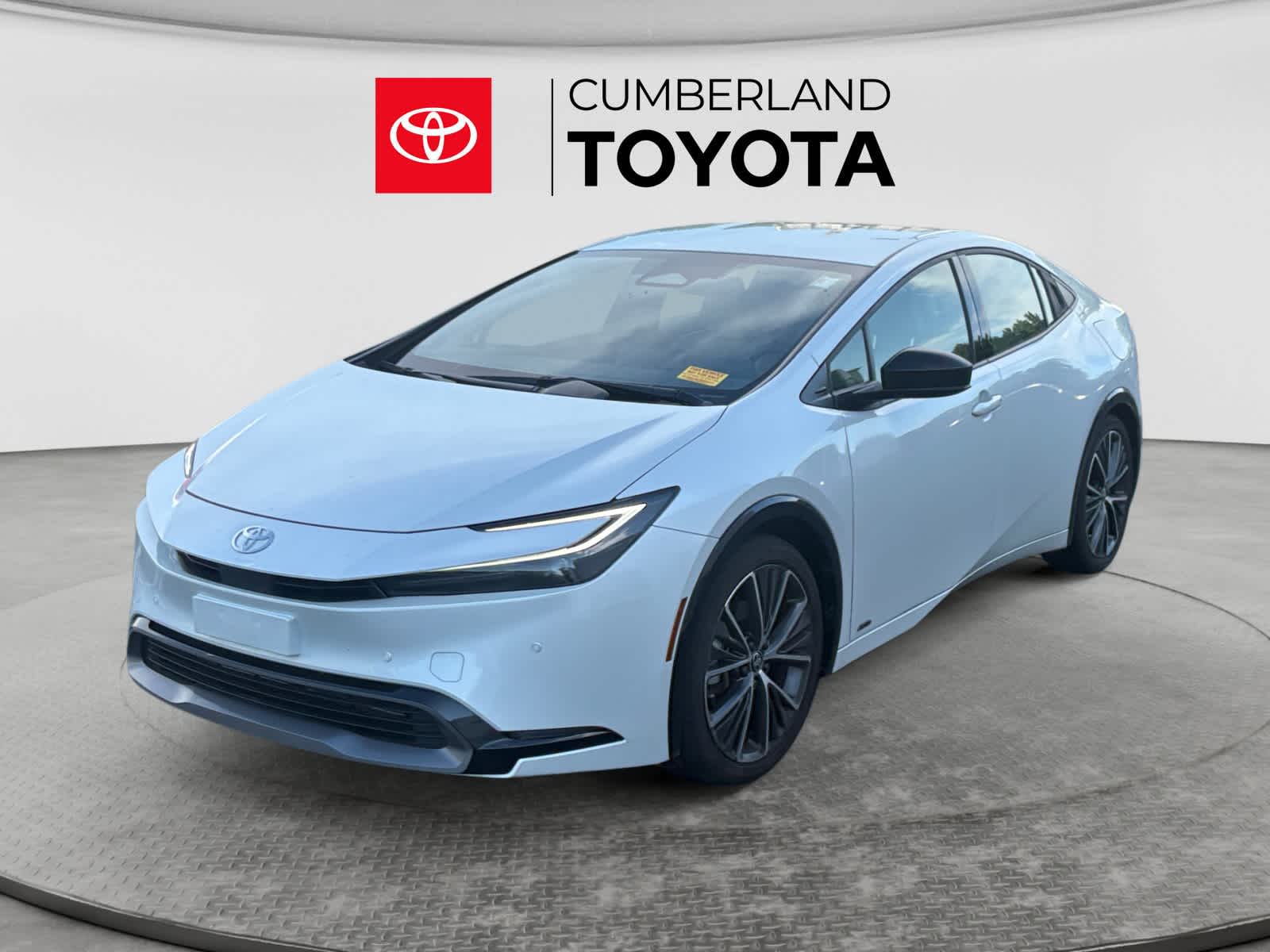 White (Wind Chill Pearl) 2024 Toyota Prius Hatchback All-Wheel Drive Continuously Variable Transmission