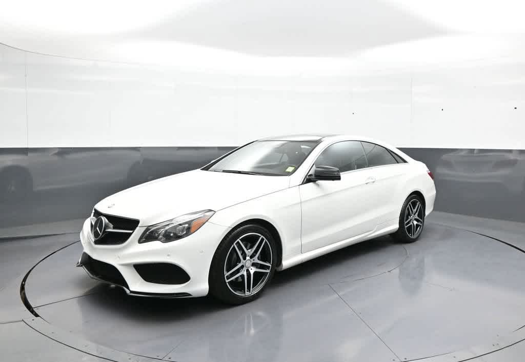 Polar White 2017 Mercedes-Benz E-Class Coupe All-Wheel Drive 7-Speed Automatic