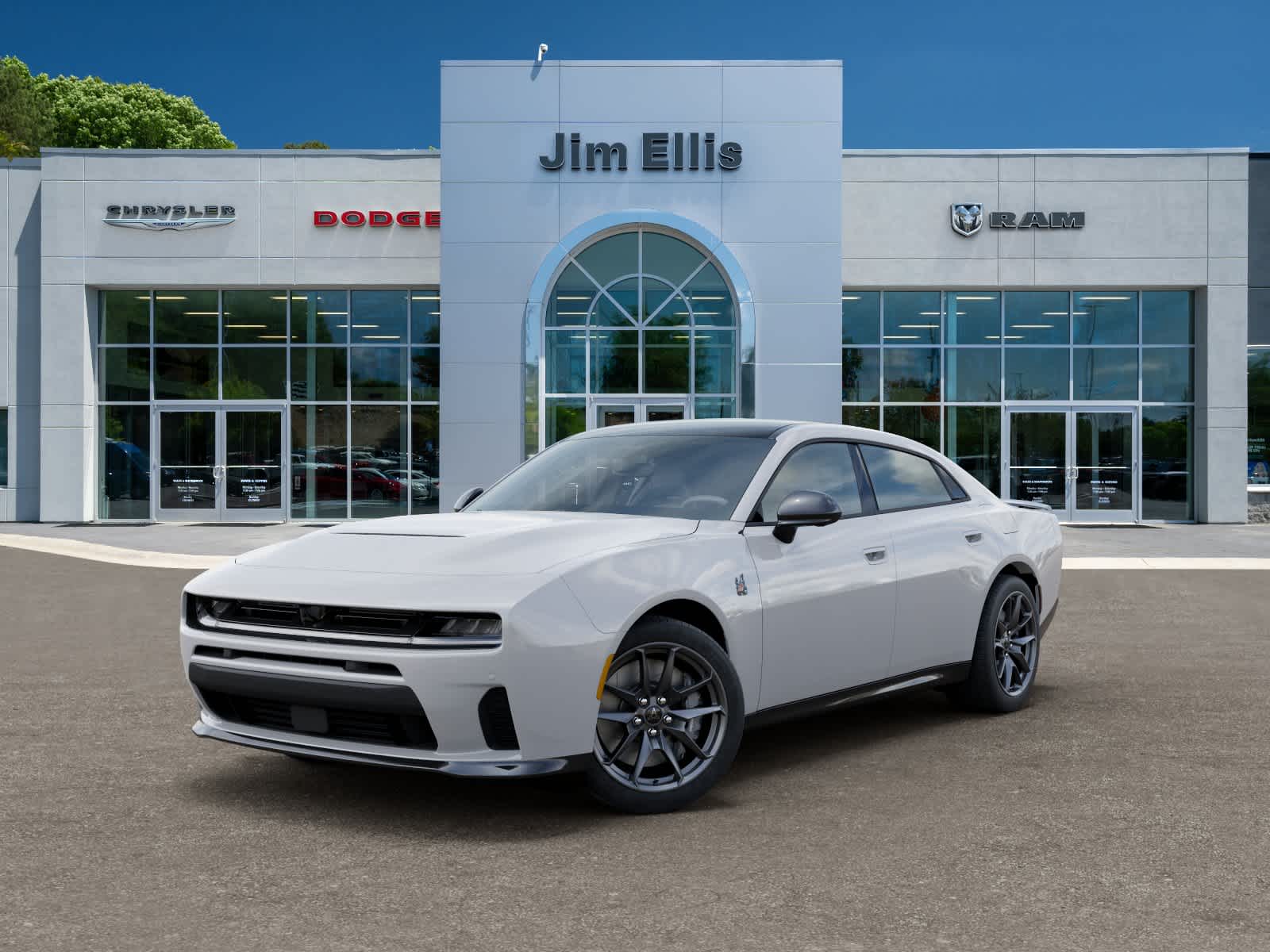 White Knuckle 2026 Dodge Charger Scat Pack Plus Sedan AWD Sedan All-Wheel Drive 8-Speed Automatic