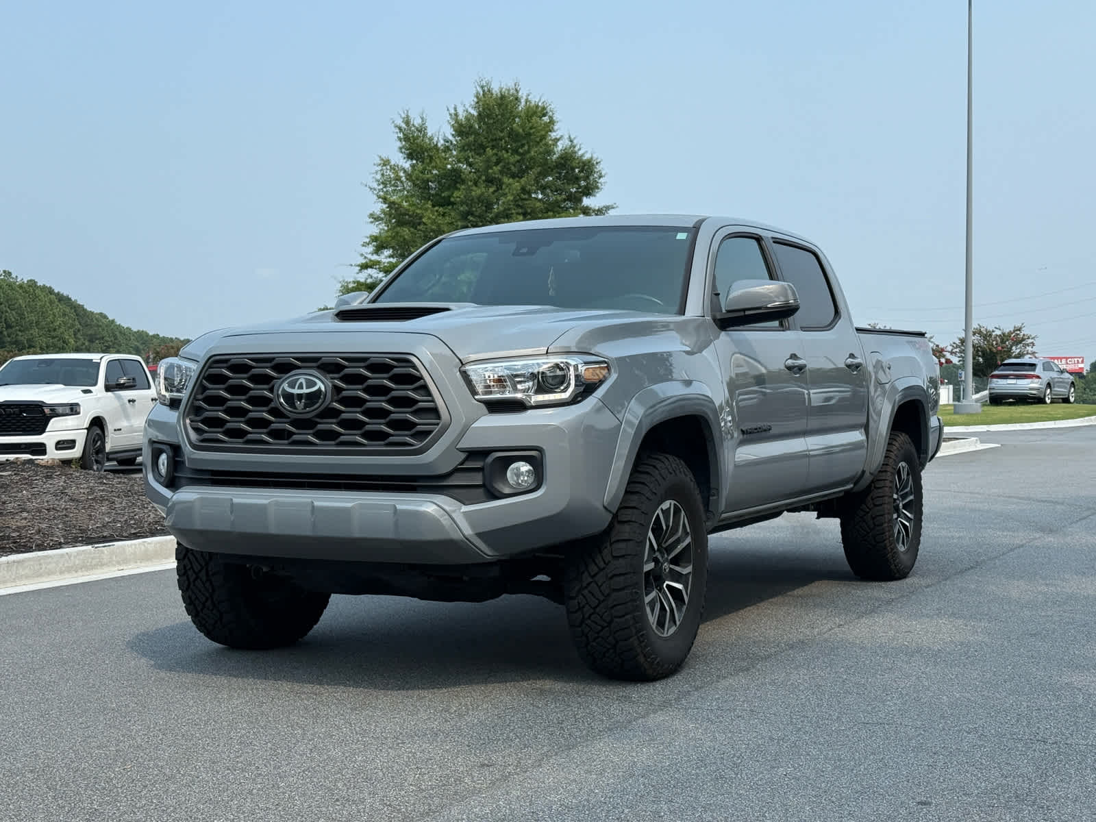 Cement 2021 Toyota Tacoma Pickup Truck Four-Wheel Drive Manual