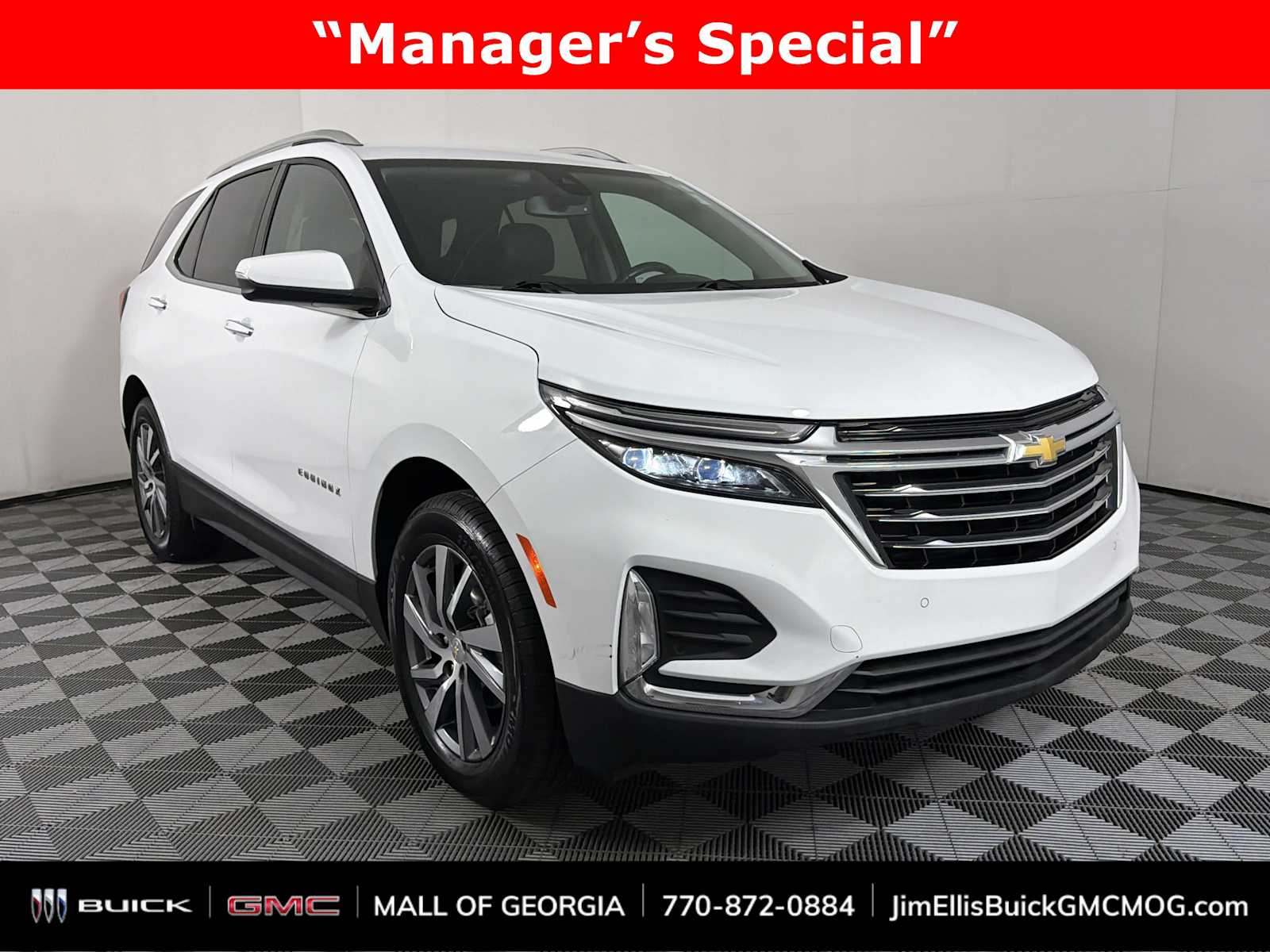2022 Chevrolet Equinox Premier AWD with 1LZ Blanco (Summit White) SUV/Crossover Todo terreno 6 velocidades Automática