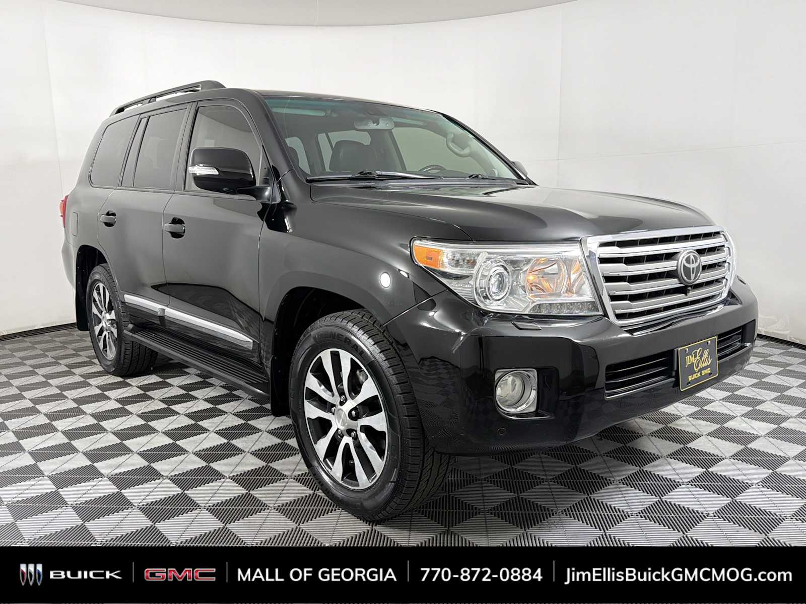 Black 2015 Toyota Land Cruiser SUV / Crossover All-Wheel Drive 6-Speed Automatic