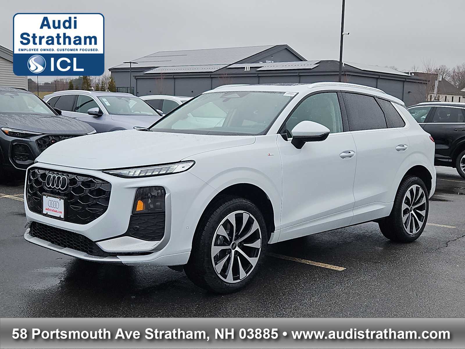 Glacier White Metallic 2026 Audi Q3 quattro S Line TFSI SUV / Crossover All-Wheel Drive 7-Speed Automatic