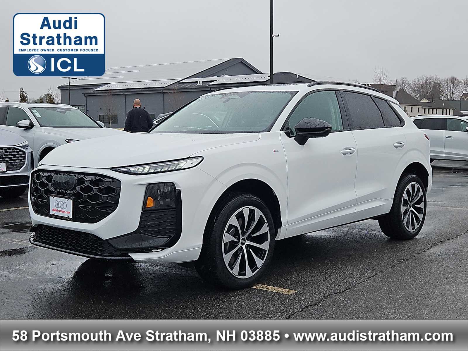 Arkona White 2026 Audi Q3 quattro S Line TFSI SUV / Crossover All-Wheel Drive 7-Speed Automatic