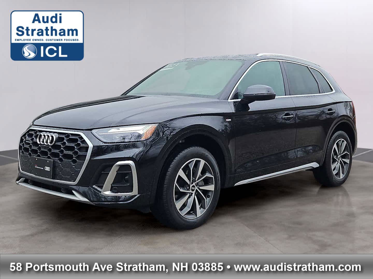 Mythos Black Metallic 2023 Audi Q5 quattro Premium Plus S Line 45 TFSI SUV / Crossover All-Wheel Drive 7-Speed Automatic